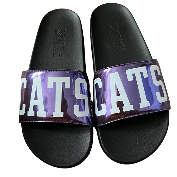 PINK Victoria's Secret Shoes - PINK Victoria's Secret UK Cats Metallic Slides